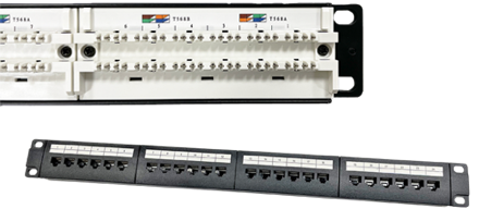 CAT6 UTP 110-Style Patch Panels