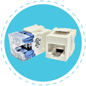Cat 6A UTP Punchdown Jacks