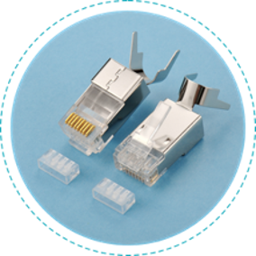 Cat 6A/7 RJ45, STP